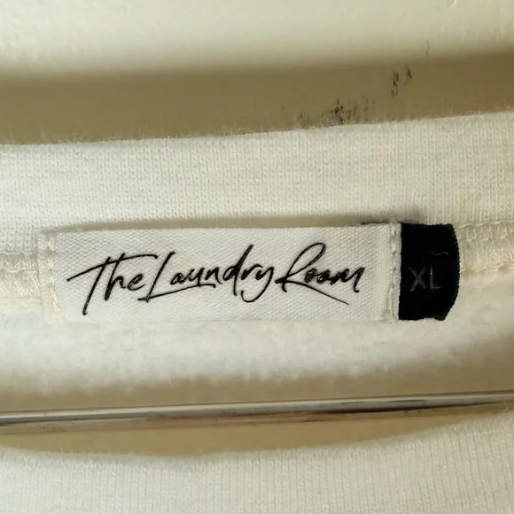 The Laundry Room White Crewneck Sweatshirt - Picture 7 of 8